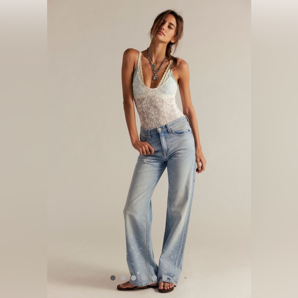 NWT 🌟 We The Free Tinsley Baggy High-Rise Jeans Size 31